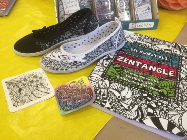 Zentangle - Stoffmalset