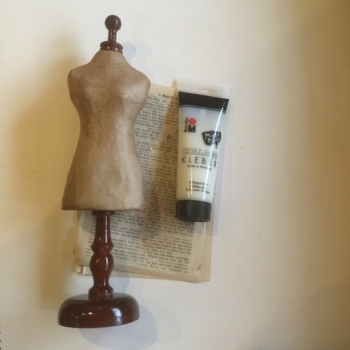 Schneiderpuppe Torso 32 cm hoch