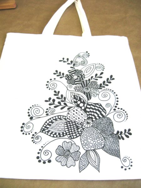 Zentangle - Stoffmalset