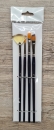 Pinsel- Set 4er Synthetikhaar/ Nylon - Pinsel