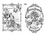 Silikonstempel Fleurs de Printemps