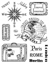 Silikonstempel Paris, Rom, Berlin