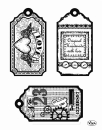Silikonstempel Tags Love