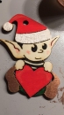 Unikat-Set: 10 niedliche Weihnachtselfe aus Holz zum Bemalen