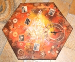 Steampunk Uhr-Unikat