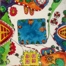 Unikat Hommage an Hundertwasser