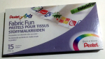 Pentel Stoffmalkreiden (15 Stück)