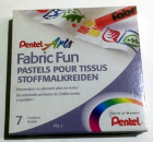 Pentel Stoffmalkreiden (7 Stück)
